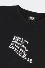 Qilo Bury Me Script Tee