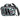 Mini pistol range bag with Miami tiger stripe camo, black straps, top handle, side zipper