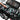 Rifle bag in Miami tiger stripe camo with open panel showing rifle support padding and straps
