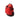 Red Mini 3 Day Lite backpack with black front pocket zipper and side buckle straps