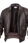 Rothco Vintage Military Style Leather Jacket
