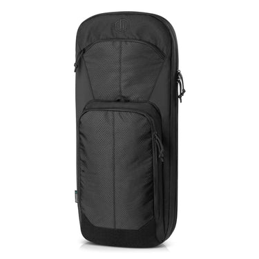Black single rifle case with padded front insert and side zipper pulls