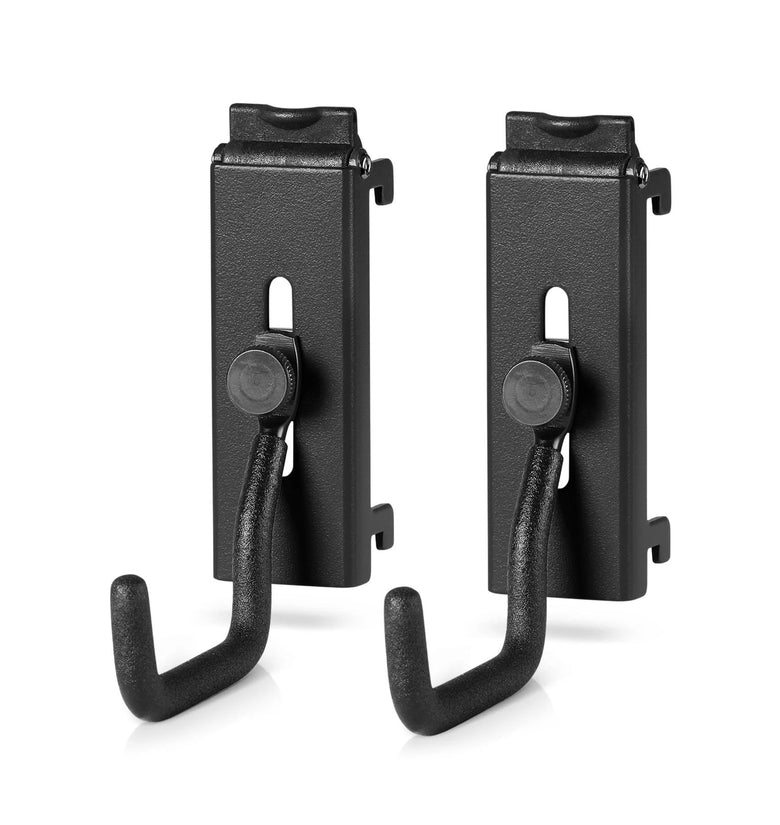 Savior Equipment Wall Rack Adjustable J-Hook (2 Pack)