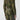 Camouflage field pants with front cargo pockets, button closures, and fitted waist belt.