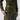Green camo field pants showing elastic waistband strap and front cargo pocket