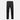 Nylon windrunner pants, black, drawstring waist and side pockets