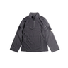 CoolingX tactical quarter-zip shirt with stand collar, dark gray/black