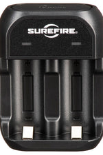 Surefire 123A / SFLFP123 3.2V Lithium Phosphate Battery 2-Pack with Charger Kit