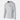 Mid grey melange long-sleeve logo T-shirt with small chest graphic