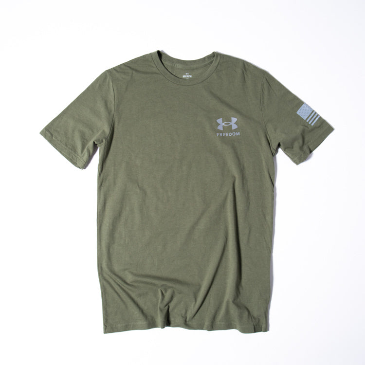 Under Armour Freedom By Land Skull T-Shirt