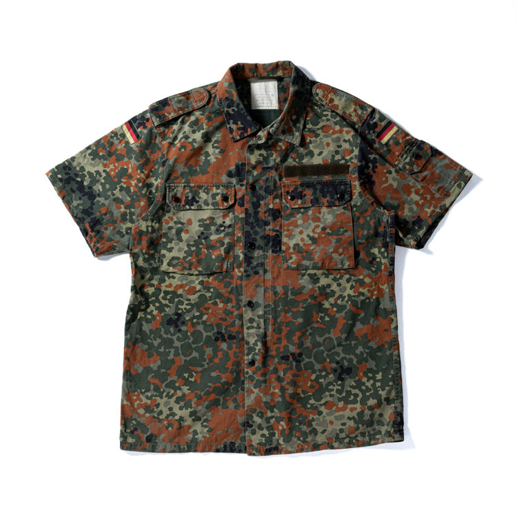 MG Upcycle Division German Army Custom Combat Short-Sleeved Shirt