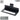 Obsidian black wall-mounted hammer rack with angled base and central slot