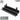 Obsidian black wall-mounted screwdriver rack with two perforated mounting bars and end brackets