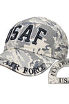 US Military USAF U.S. Air Force Stretch Fit Cap Digital Camo