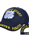 US Military USCG Semper Paratus Stretch Fit Cap