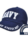 US Military USN United States Navy Stretch Fit Cap