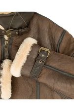 Cockpit USA Super Fortress B29 Long Sheepskin Jacket