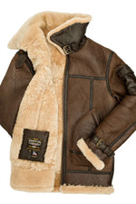 Cockpit USA Super Fortress B29 Long Sheepskin Jacket