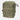 Olive cargo pouch with MOLLE webbing and elastic cord pulls