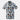 Men's short-sleeve Hawaiian shirt with white-and-tan camo brush print and button front.
