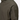 Polyester jacket sleeve with side pocket and fabric patch, olive-brown shell.