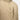 Khaki hooded jacket close-up showing front zipper and chest pocket seam