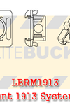 Litebuck Rail Mount 1913 LED Module