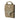 Olive flat medical pouch with handle, first aid cross patch and hook-and-loop flap