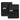 Extended magazine pouch set, 2-pack, Obsidian black fabric with label window