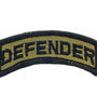 US Military USAR Defender (SUBDUED) (2-1/2" x 3/4") Tab Patch Iron On