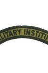 US Military USAR Military Institute (4") Tab Patch Stitch On