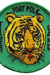 US Military USAR Fort Polk Tiger Land (3-1/16") Patch Iron On