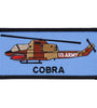 US Military Helicopter COBRA (4-1/4") Patch Iron On
