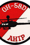 US Military Helicopter OH-58D AHIP (KIOWA WARRIOR) (3") Patch Iron On