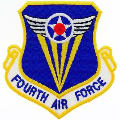 US Military USAF 4th Air Force Shield Patch – Hong Kong MG Trading Limited