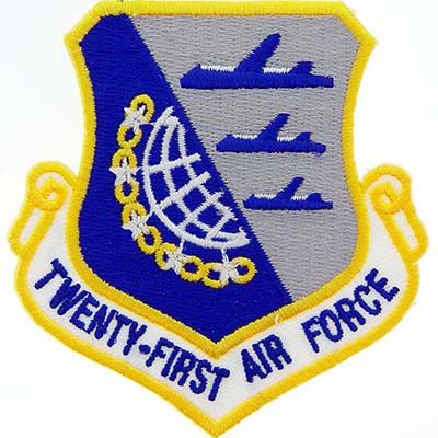 First Usaf Shield US Military USAF 21st Air Force Shield Patch – Hong Kong MG Trading Limited