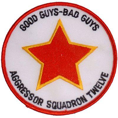 Usaf Checkmate Aggressor Patch US Military USAF 12th Aggressor Squadron Patch – Hong Kong MG Trading ...