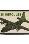 US Military USAF C-130 Hercules (4") Patch Iron On