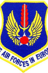 US Military USAF US Air Force In Europe (SHIELD) (3-1/16") Patch Iron On