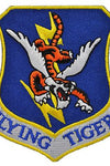 US Military USAF Flying Tigers (3-1/16") Patch Iron On