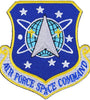 US Military USAF Air Force Space Command (3-1/16") Patch Iron On