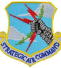 US Military USAF Strategic Air Command (SHIELD) (3-1/16") Patch Iron On