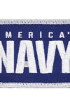 US Military USN American's Navy (3-1/2"x2-1/4") Patch Hook And Loop