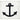 US Military USN Anchor White Patch