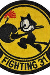 US Military USN FIGHTING-31 (3-3/8") Patch Iron On
