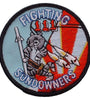 US Military USN Fighting Sundowners 111 (3") Patch Iron On