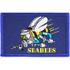 US Military USN SEABEES (03) (3-1/2"x2-1/4") Patch Hook And Loop