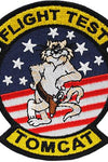 US Military USN TOMCAT Fighter Test (3-1/2") Patch Iron On