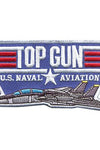US Military USN TOP GUN U.S. Naval Aviation JET Side (4-5/8") Patch Iron On