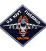 US Military USN U.S. Navy Firebirds VA-304 (3-1/2") Patch Iron On